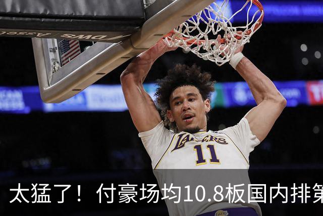 太猛了！付豪场均10.8板国内排第一化身CBA罗德曼，顶薪不白拿